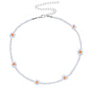 2021 Spring Colorful Seed Bead Necklace For Women Handmade Daisy Flower Beaded Chokers Necklaces Boho Jewelry
