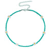 2021 Spring Colorful Seed Bead Necklace For Women Handmade Daisy Flower Beaded Chokers Necklaces Boho Jewelry
