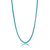 2021 Trend  Colorful Box Chain Women Necklace Width 2.5mm Chain Necklace For Women Party Jewelry Gift