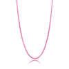 2021 Trend  Colorful Box Chain Women Necklace Width 2.5mm Chain Necklace For Women Party Jewelry Gift