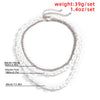 2021 Trendy Acrylic Chain Necklace Collar Statement Multilayered Chunky Thick Chain Choker Necklaces Punk Jewelry Gift