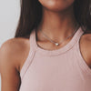 2021 Women Chocker Gold/Silver Color Chain Star Heart Choker Necklace Jewelry Collana Kolye Bijoux Collares Mujer Collier