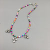 2021 Rainbow Women Short Necklace Handmade Multicolor Beads Bohemia Women Delicate Choker Jewelry Friend Gift