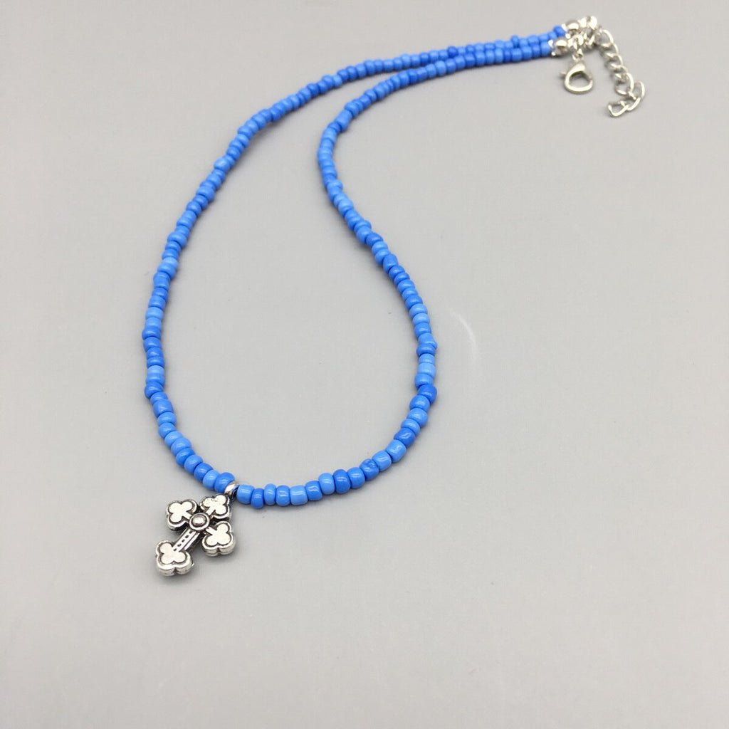 2021 Rainbow Women Short Necklace Handmade Multicolor Beads Bohemia Women Delicate Choker Jewelry Friend Gift