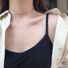 2021 Simple Choker Snake Bone Necklace Women's Neck Chain Choker Korean Women's Jewelry Hip Hop Style Necklace