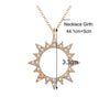 2021 Simple Star & Moon & Sun Pendant Necklace for Women Bohemia Gold Statement Charm Choker Aesthetic Jewelry