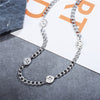 2021 Stainless Steel Smiley Face Necklace For Man Female Sense Trend Hip-hop Expression Pendant Accessory Daily Wear Not Fade