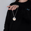 2021 Trend Dark Style Skull Smiley Metal Hip Hop Long Chain Cool Simple Necklace Female Men's Jewelry Gift