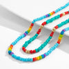 2022 Trend Colorful Seed Beads Short Clavicle Chain Choker Necklace For Women Men Collares Aesthetic Indie Jewelry