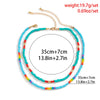 2022 Trend Colorful Seed Beads Short Clavicle Chain Choker Necklace For Women Men Collares Aesthetic Indie Jewelry