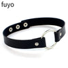 2021 Trend Sexy Punk Choker Necklaces Collar Leather Choker Neck Leather Necklace Bondage Goth Jewelry Women Gothic Accessories