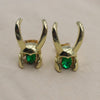 2022 Trendy Loki Ring Men's Ring 3 PCS/set Movie Character Cosplay Claw Helmet Zircon Inlaid Accessories Party Jewelry