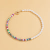 2022 Trendy Pearl Necklace For Women Bohemian Creative Soft pottery Beach Beaded Necklaces Women Jewelry Set Chain Choker Gift