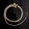 2021 creative shining Rhinestone Necklace Earrings  multi row Necklace women accessories jewelry gift