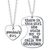 2021 2Pcs Father Daughter Gift These Girls Stole My Heart They Call Me Daddy Keychain Set Heart Puzzle Daughter Dad Necklace