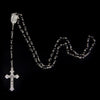 2022Handmade Round Glass Bead Catholic Rosary Quality Bead Cross Necklace Beads Cross Religious Pendants Necklace