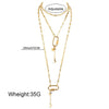 2021Product Carabiner Special Chain Link Link Necklace Women's Metal Necklace Suitable For Women High Quality Necklace
