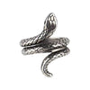 2022 Retro Punk Cobra Shape Snake Ring Women's Ring Opening Adjustable Animal Accessories Party Jewelry For Man