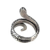 2022 Retro Punk Cobra Shape Snake Ring Women's Ring Opening Adjustable Animal Accessories Party Jewelry For Man