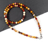 Simple Tiger Eye Bead Necklace For Men Classic Handmade 6mm Strand Beads Necklace For Men Jewelry Gift