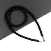 Simple Tiger Eye Bead Necklace For Men Classic Handmade 6mm Strand Beads Necklace For Men Jewelry Gift