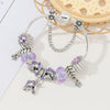 2022 Trendy Purple Unicron Beads Pendant Charm Bracelet  Brand Bracelet For Women Jewelry Kids Pulseras