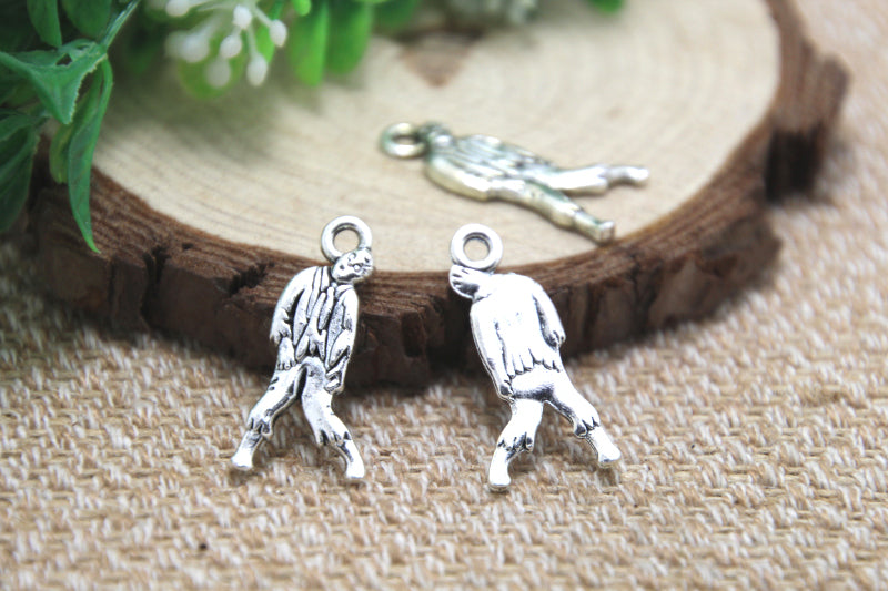 20pcs-Zombie-Charms-TierraCast-Frightful-Delightful-Antique-Silver-Great-for-Halloween-Charm-Jewelry-26x13mm