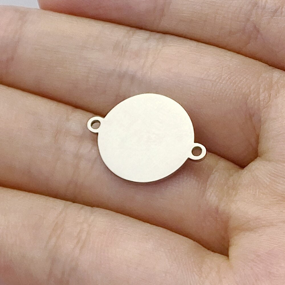 20pcs/lot 15MM Mini Discs,Mini Round Circle Tags