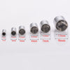 20pcs/lot Stainless Steel  End Bead Caps 3 4 5 6 7 9mm End Tip Cap for DIY Necklace Jewelry Making Accessories Supplies
