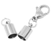 20pcs/lot Stainless Steel  End Bead Caps 3 4 5 6 7 9mm End Tip Cap for DIY Necklace Jewelry Making Accessories Supplies