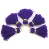 21635 Mixed 23colors Cotton Tassels Pendants For Girl Making Bracelet Earrings Jewelry Long Tassels Charm 10x 25mm