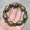 22x16mm China's Tibet Old Agate Chakra Agate Bracelet D Bead
