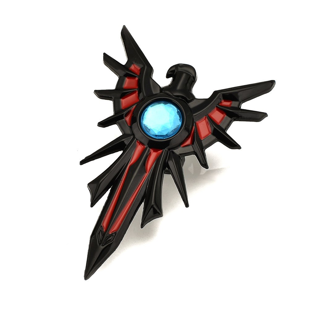 23 style large size finger stall League of Legends L Ring knife Hero weapon model Holy Guard Shyvana series charms accessories