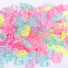 240pcs Child Mix Color S-Clips Rubber Loom Bands Bracelet Making DIY Tool  Jewelry Making  Jewelry Bracelets#61332