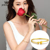 24K Pure Gold Bracelet Real 999 Solid Gold Bangle Elasticity Woman Fashion Trendy Classic Party Fine Jewelry Hot Sell New 2020