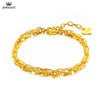 24K Pure Gold Bracelet Real 999 Solid Gold Bangle Simple Fashion Hollow Design Upscale Trendy Classic Jewelry Hot Sell New 2020