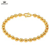 24K Pure Gold Bracelet Real 999 Solid Gold Bangle Smart Elegant Smooth Beads Trendy Classic Party Fine Jewelry Hot Sell New 2020