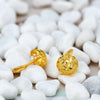24K Pure Gold Earring Real AU 999 Solid Gold Earrings Exquisite Hollow Ball Upscale Trendy Party Fine Jewelry Hot Sell New 2020