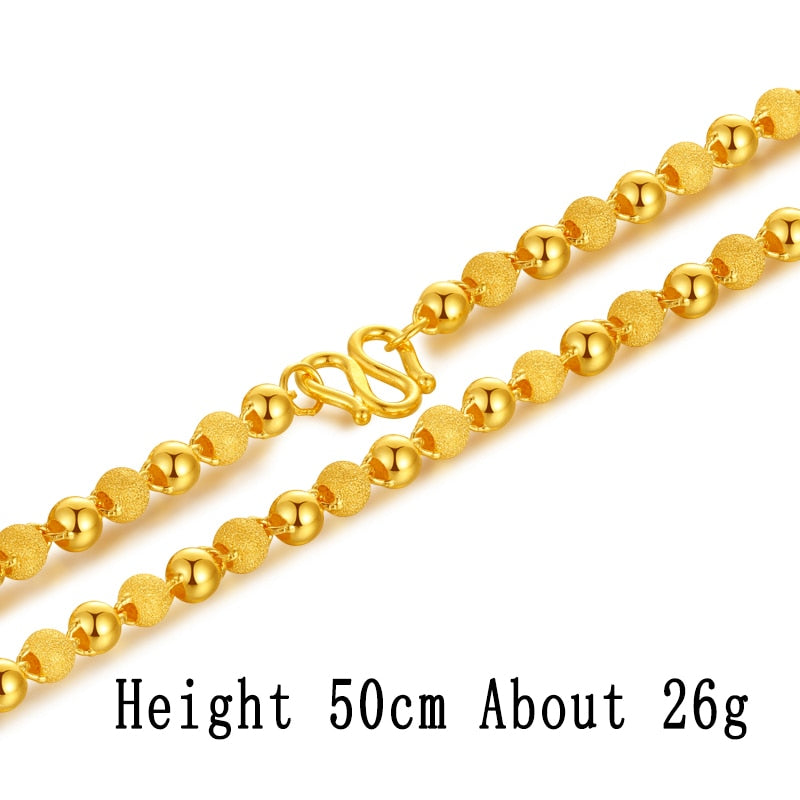 Pure Gold Partcle Pure Gold Necklace