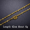24K Pure Gold Necklace Real AU 999 Solid Gold Chain Smooth Brightly Upscale Trendy Classic Party Fine Jewelry Hot Sell New 2020