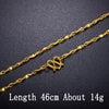 24K Pure Gold Necklace Real AU 999 Solid Gold Chain Smooth Brightly Upscale Trendy Classic Party Fine Jewelry Hot Sell New 2020