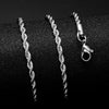 24inch Stainless Steel Snake/Box/Flower basket/Curb/Flat/Twisted Chains Necklace For Men Jewelry Accessories