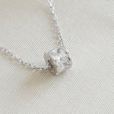 25 Sterling Silver Cylindrical Zircon Necklace For Women Pendants & Necklaces Choker Necklace Jewelry Necklace