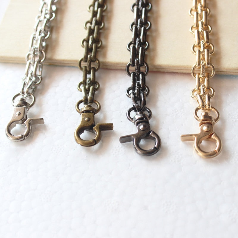 26cm Woman Bags Accessory Chain Wallet Accessories Chain Handbag Solid Chain Handle Shoulder Bag Strap