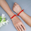 2Pcs Friendship Rope Braided Distance Couple Magnetic Bracelet Kit Lover Jewelry T4MD