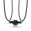 2Pcs Hold Hands Magnetic Couple Necklace Lovers Hand in Hand Pendant Necklace for Women Men Jewelry Gift 2021 Trend
