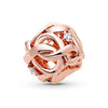2Pcs/Lot 2022 Dazzling Infinite Love Charm Beads Fit DIY Original Bracelets Bangles For Women Wife Jewelry Gift Accessories