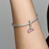 2Pcs/Lot Dumbbell and Heart Charm Pendant DIY Brand Beads Fit Original DIY Bracelets Necklaces Jewelry For Women 2022 Newest