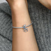 2Pcs/Lot Moon Star In The Galaxy Pendant Beads Charm Fits DIY Bracelets Necklace For Women Men Couples Jewelry Gift Accessories