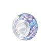 2Pcs/Lot Fit Original Charms Bracelet Silver Plated Murano Crystal Glass Charm Beads For Women DIY Jewelry Making